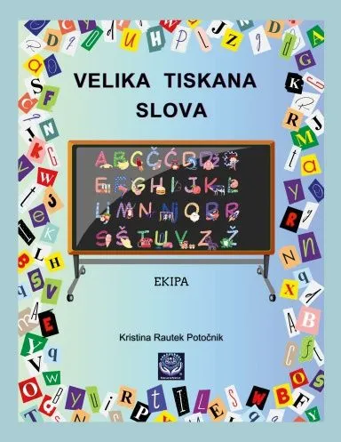 Velika Tiskana Slova childrens workbook logo